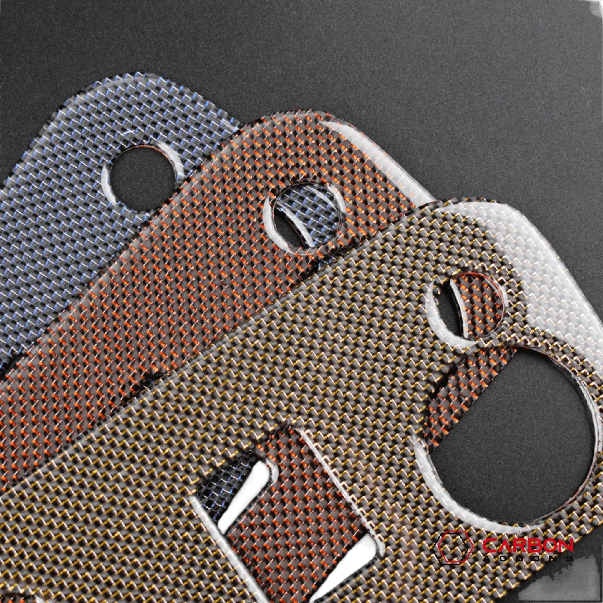 Carbon Fiber Overhead Dome Light Trim Overlay for Ford Mustang 2015-2023 - carbonaddons Carbon Fiber Parts, Accessories, Upgrades, Mods