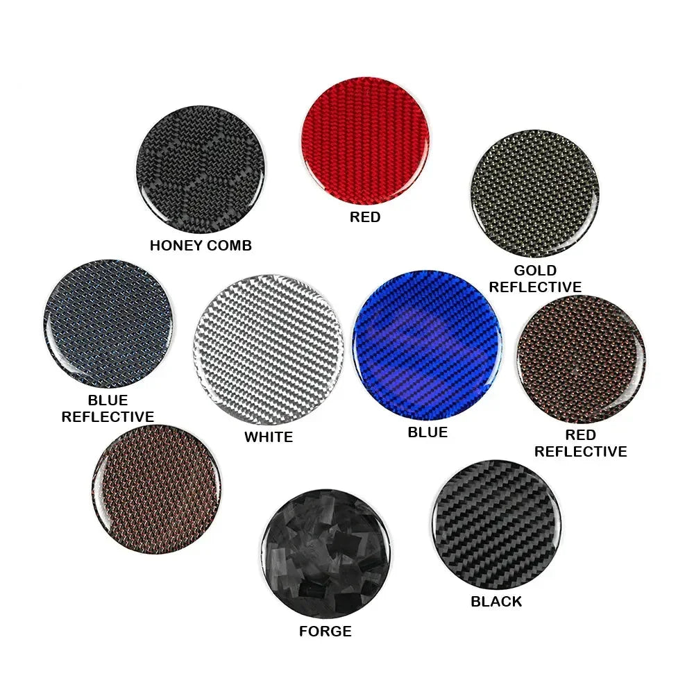 Carbon Fiber Overhead Dome Light Trim Overlay for Ford Mustang 2015-2023 - carbonaddons Carbon Fiber Parts, Accessories, Upgrades, Mods