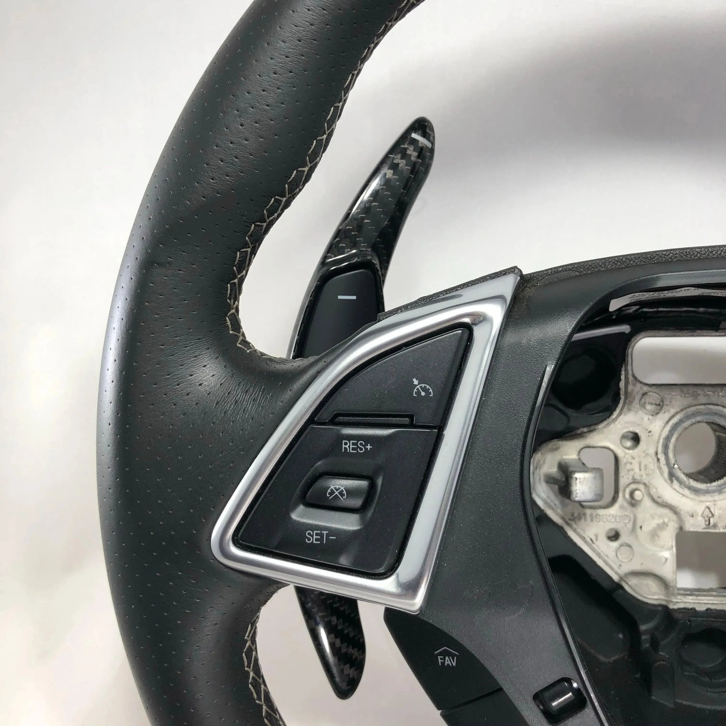 JOGON Carbon Fiber Paddle Shifter Extensions For Chevy C7 Corvette (2014-2019)