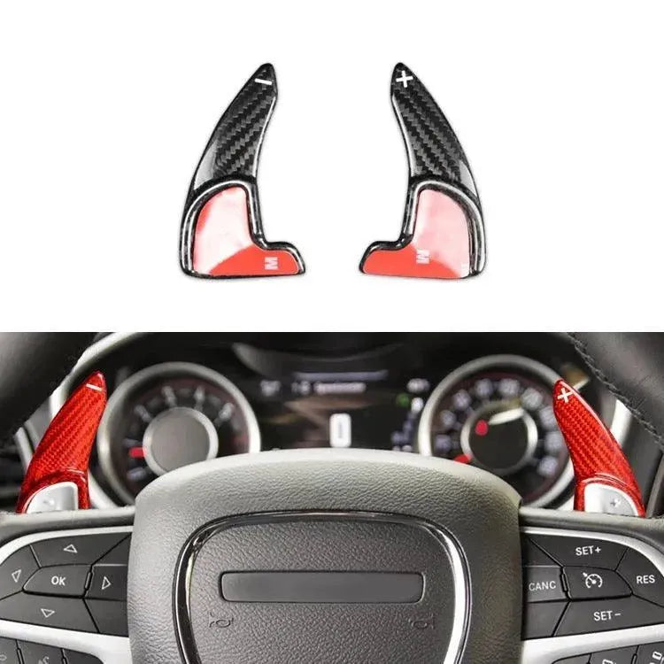 Carbon Fiber Paddle Shifter Extensions for Dodge Charger Challenger | Chrysler 300 | Jeep - carbonaddons Carbon Fiber Parts, Accessories, Upgrades, Mods