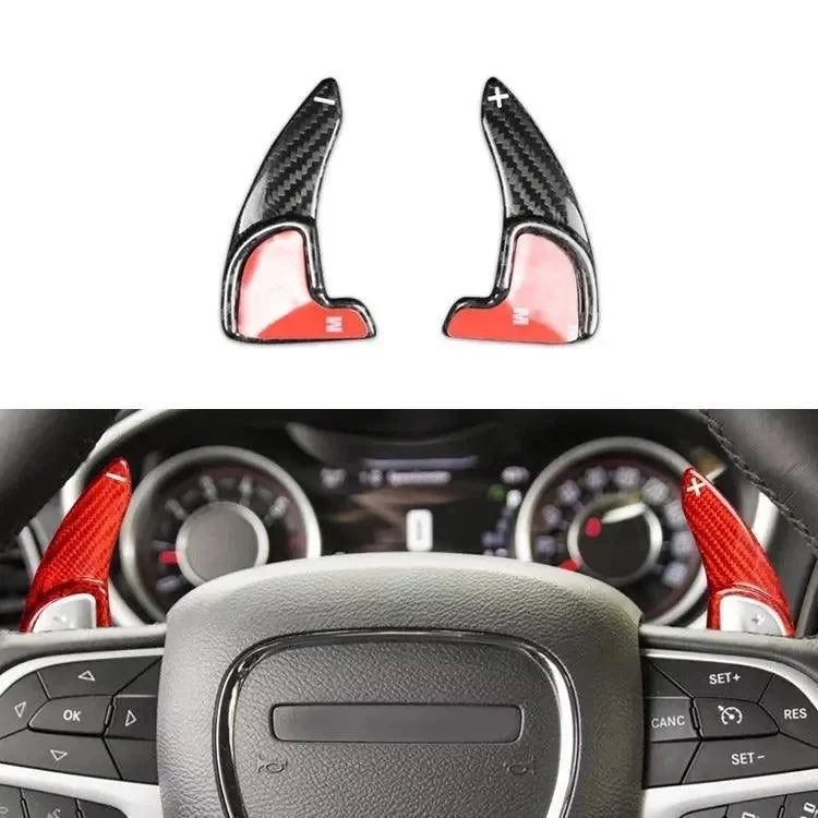Carbon Fiber Paddle Shifter Extensions for Dodge Charger Challenger | Chrysler 300 | Jeep - carbonaddons Carbon Fiber Parts, Accessories, Upgrades, Mods
