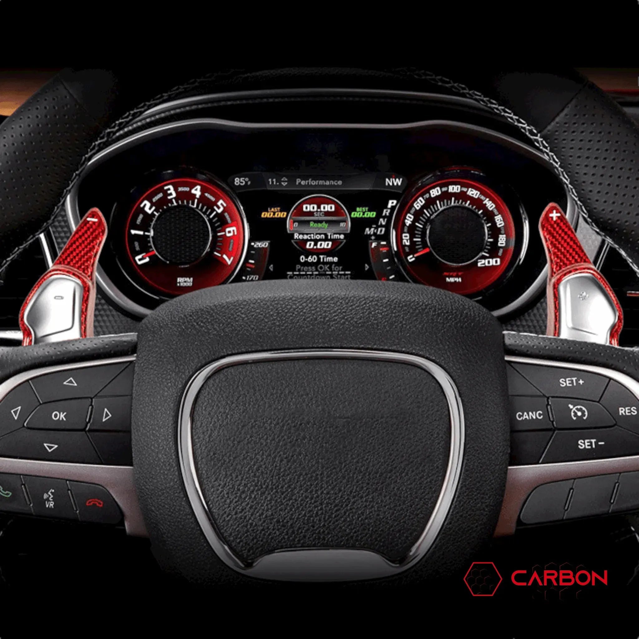 Carbon Fiber Paddle Shifter Extensions for Dodge Charger Challenger | Chrysler 300 | Jeep - carbonaddons Carbon Fiber Parts, Accessories, Upgrades, Mods