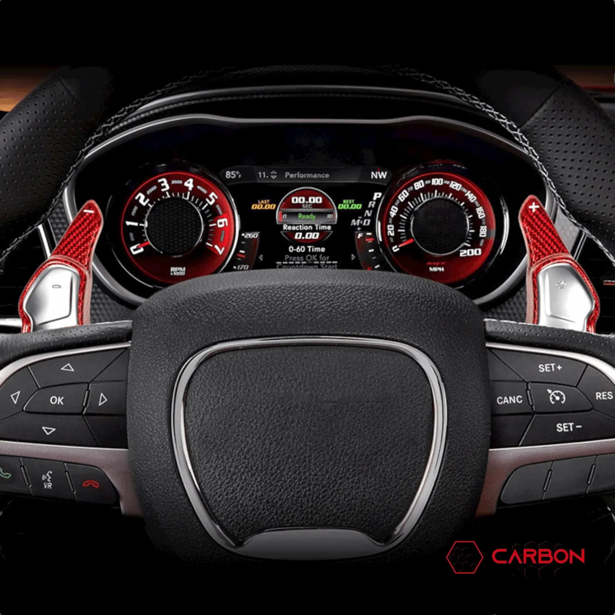 Carbon Fiber Paddle Shifter Extensions for Dodge Charger Challenger | Chrysler 300 | Jeep - carbonaddons Carbon Fiber Parts, Accessories, Upgrades, Mods