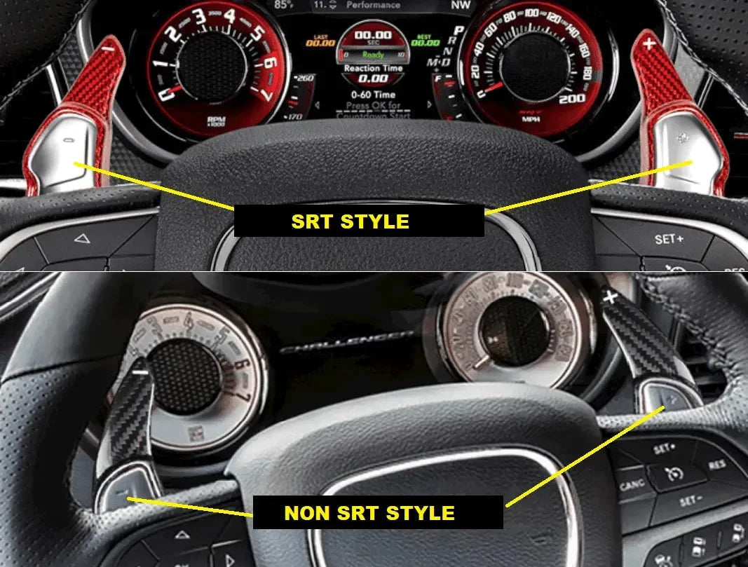 Carbon Fiber Paddle Shifter Extensions for Dodge Charger Challenger | Chrysler 300 | Jeep - carbonaddons Carbon Fiber Parts, Accessories, Upgrades, Mods