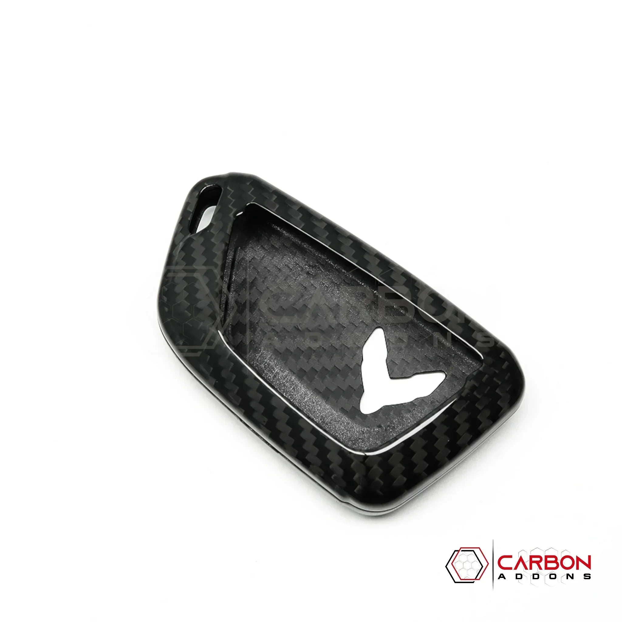 C8 Corvette Real Carbon Fiber Key Fob Cover | Black, Red, Blue & Forged Carbon (2020–2026)