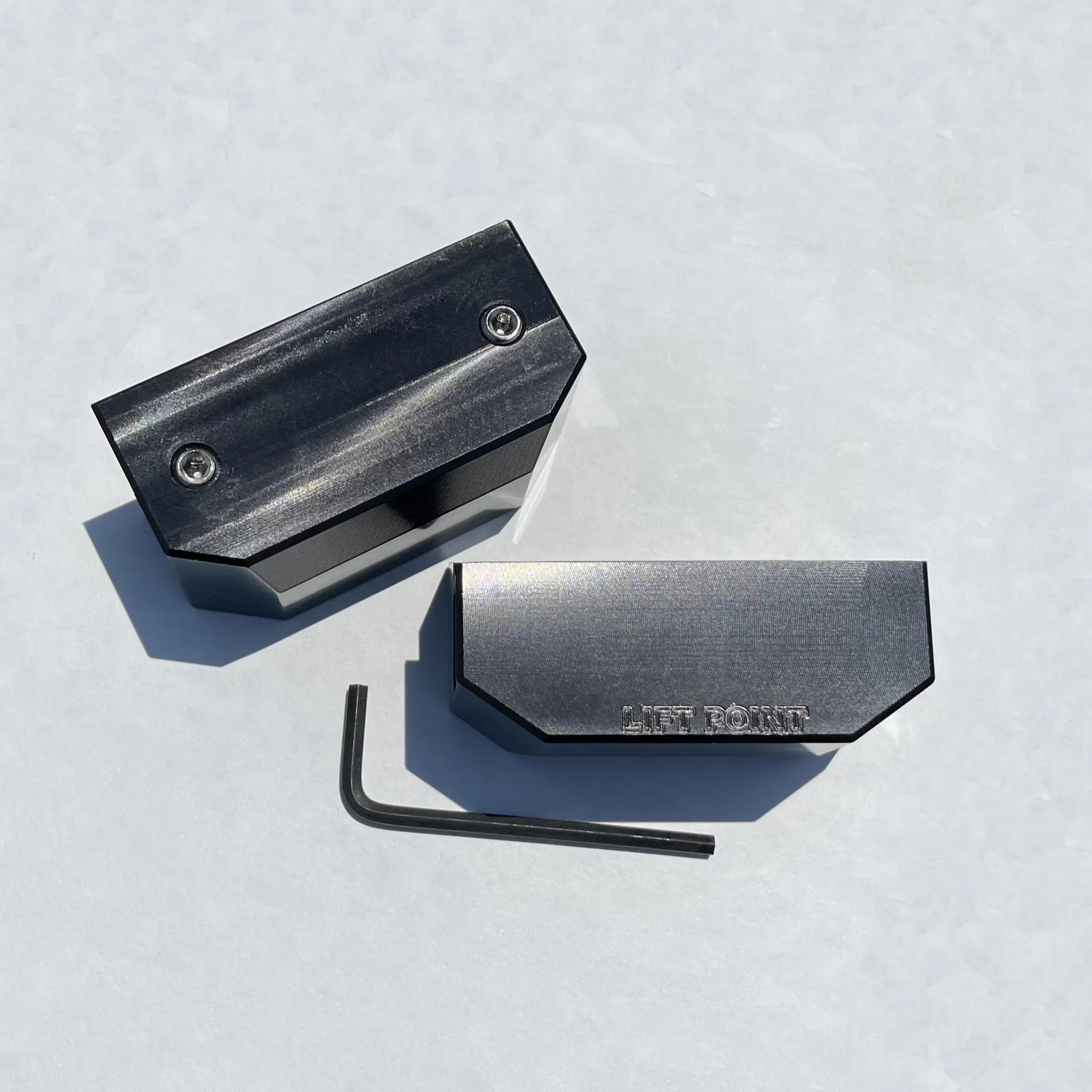 Dodge Charger 2010–2023 Stealth Bolt-On Jack Lift Pads – Billet Aluminum Pinch-Weld Lift Points | ZL1 Addons (2pcs)