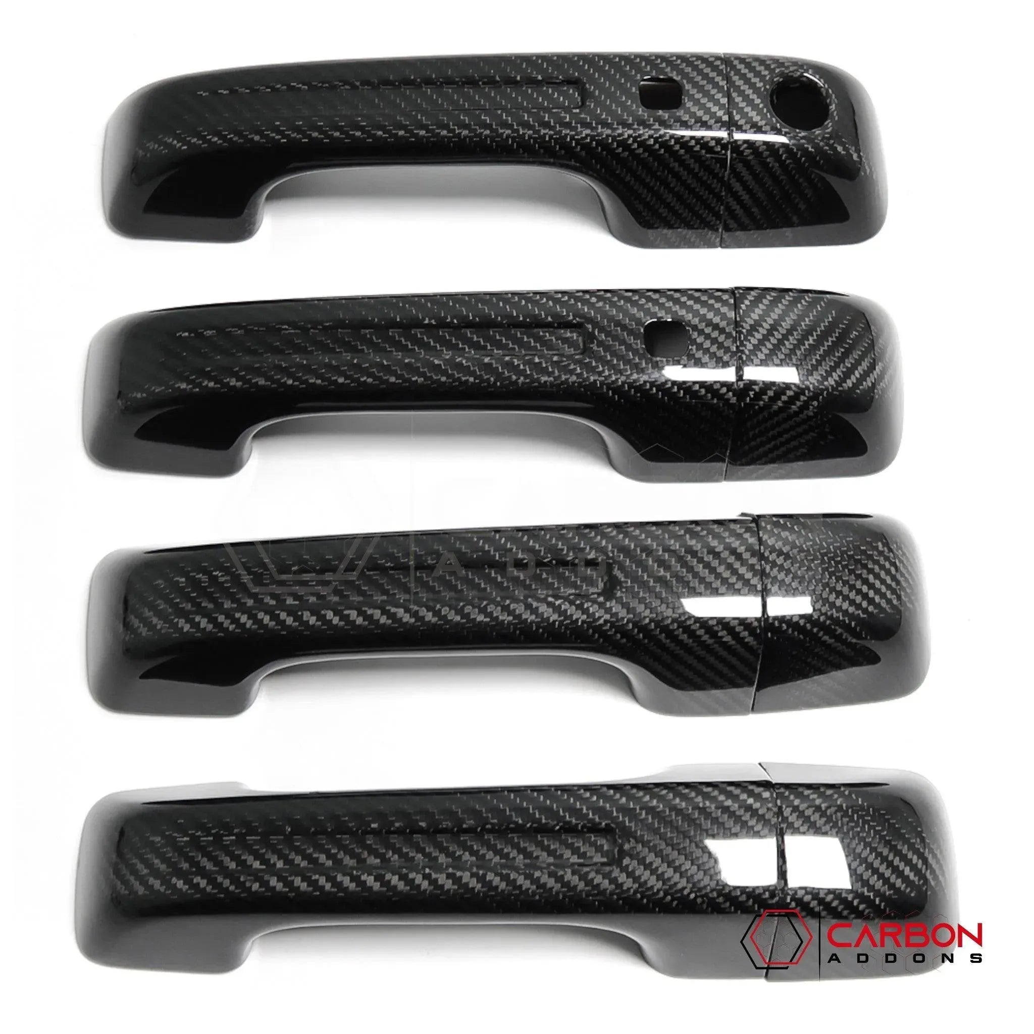 2019+ RAM 1500/TRX/RHO Exterior Door Handles Hard Carbon Fiber