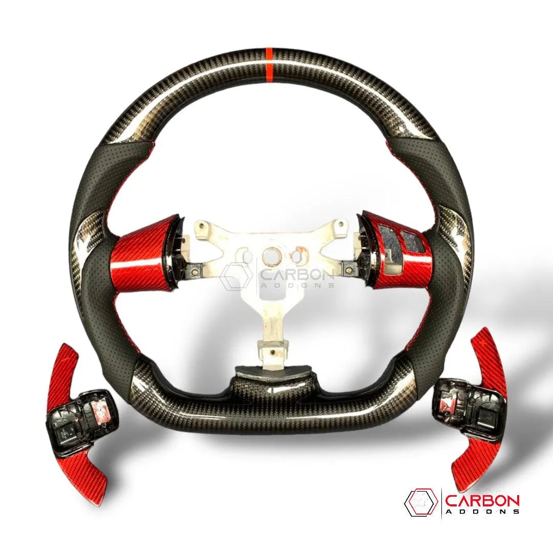 C6 carbon deals fiber steering wheel