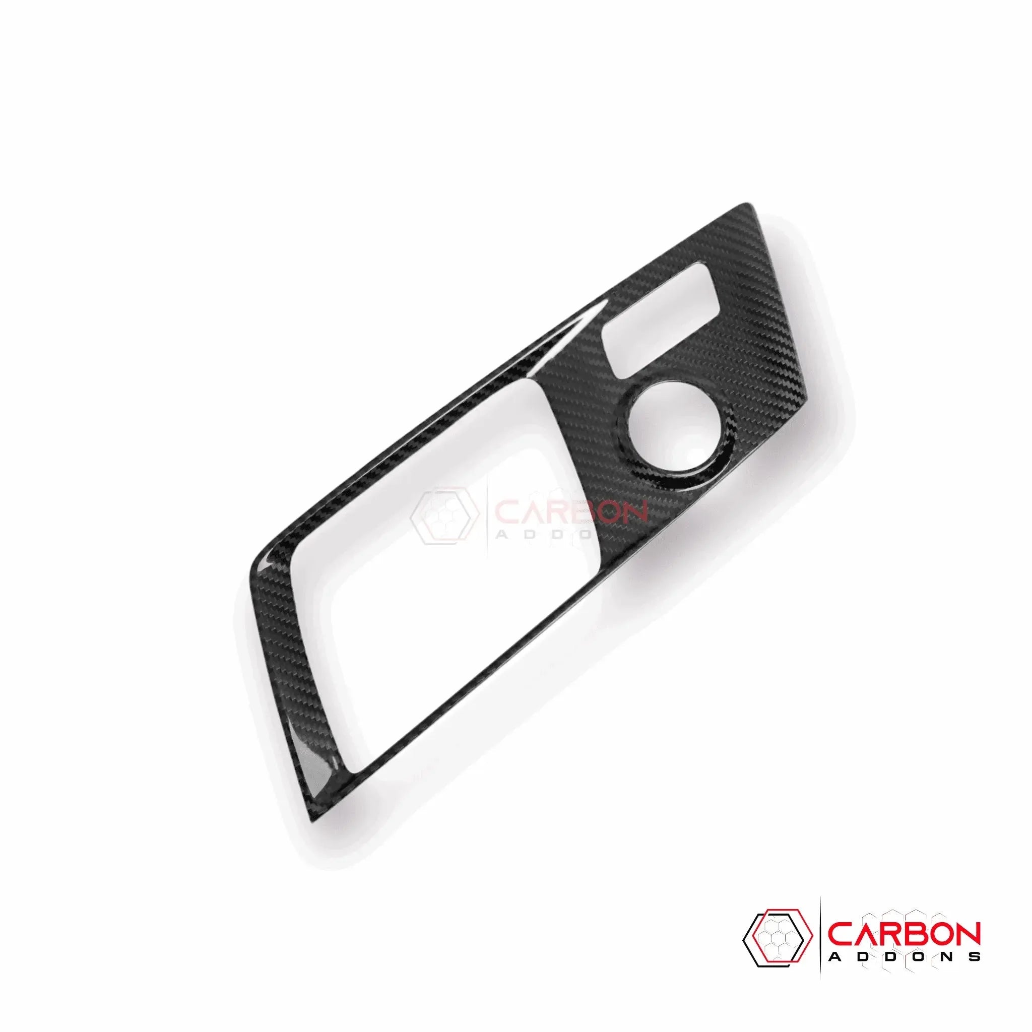 Corvette C7 Carbon Fiber Central Gear Shift Panel Trim Cover | 2014-2019 Chevrolet Corvette C7 - carbonaddons Carbon Fiber Parts, Accessories, Upgrades, Mods