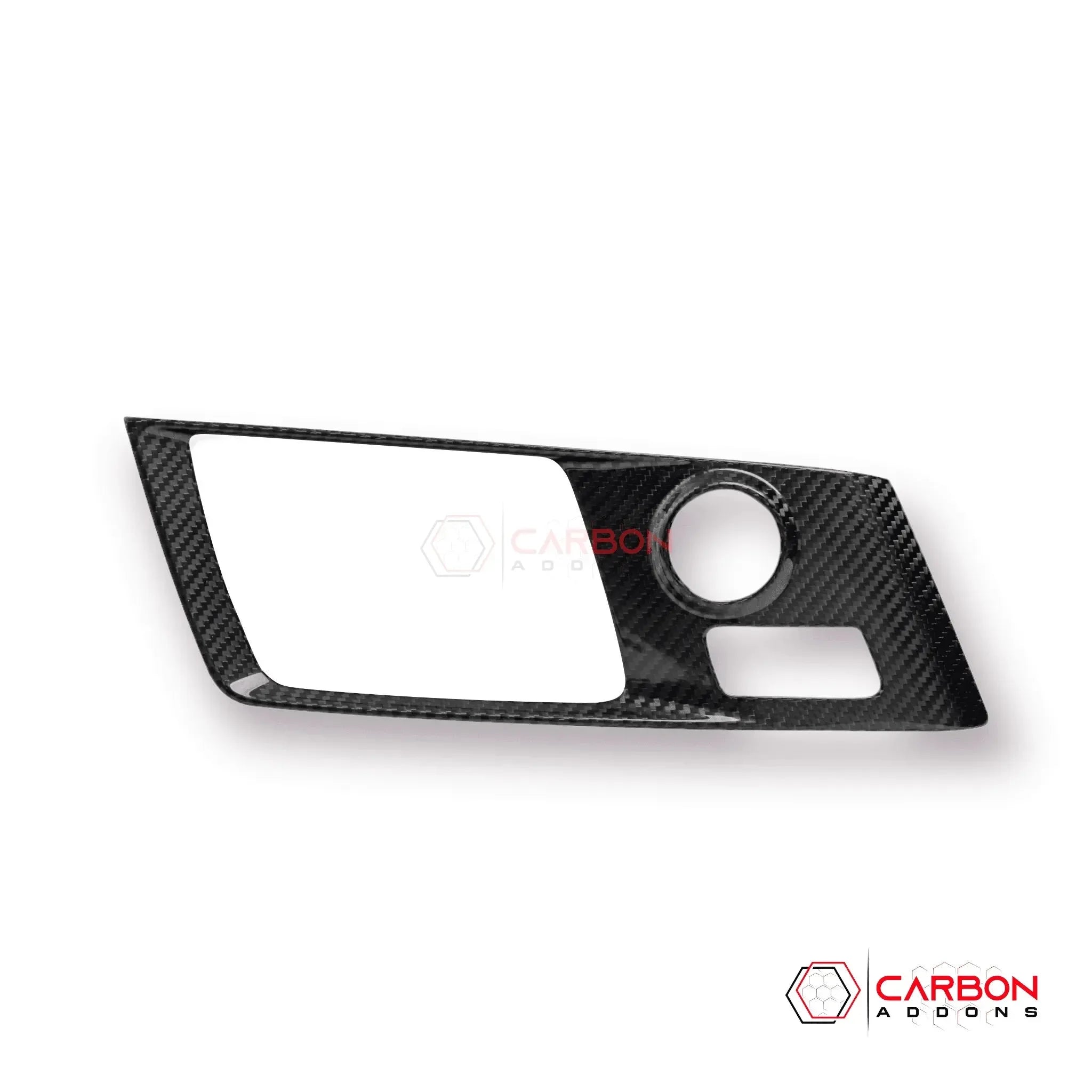 Corvette C7 Carbon Fiber Central Gear Shift Panel Trim Cover | 2014-2019 Chevrolet Corvette C7 - carbonaddons Carbon Fiber Parts, Accessories, Upgrades, Mods