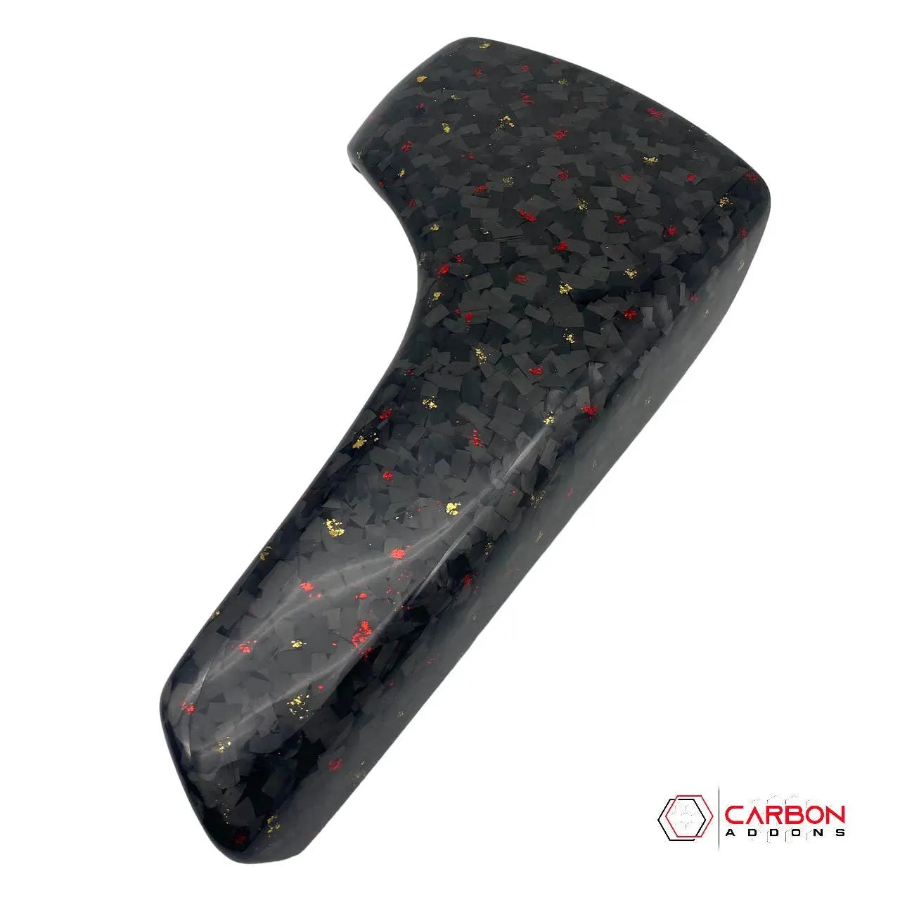 Customizable 2016-2024 Camaro Carbon Fiber Center Console Arm Rest - carbonaddons Carbon Fiber Parts, Accessories, Upgrades, Mods