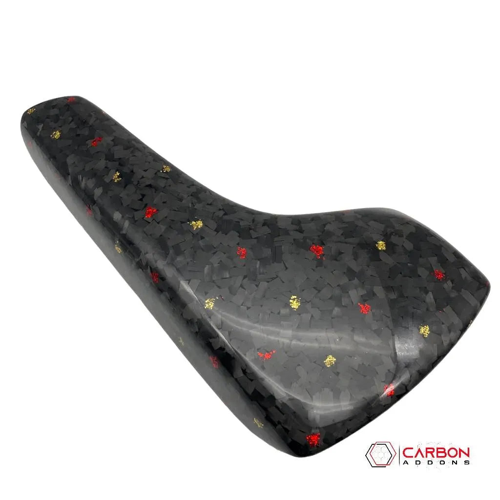 Customizable 2016-2024 Camaro Carbon Fiber Center Console Arm Rest - carbonaddons Carbon Fiber Parts, Accessories, Upgrades, Mods