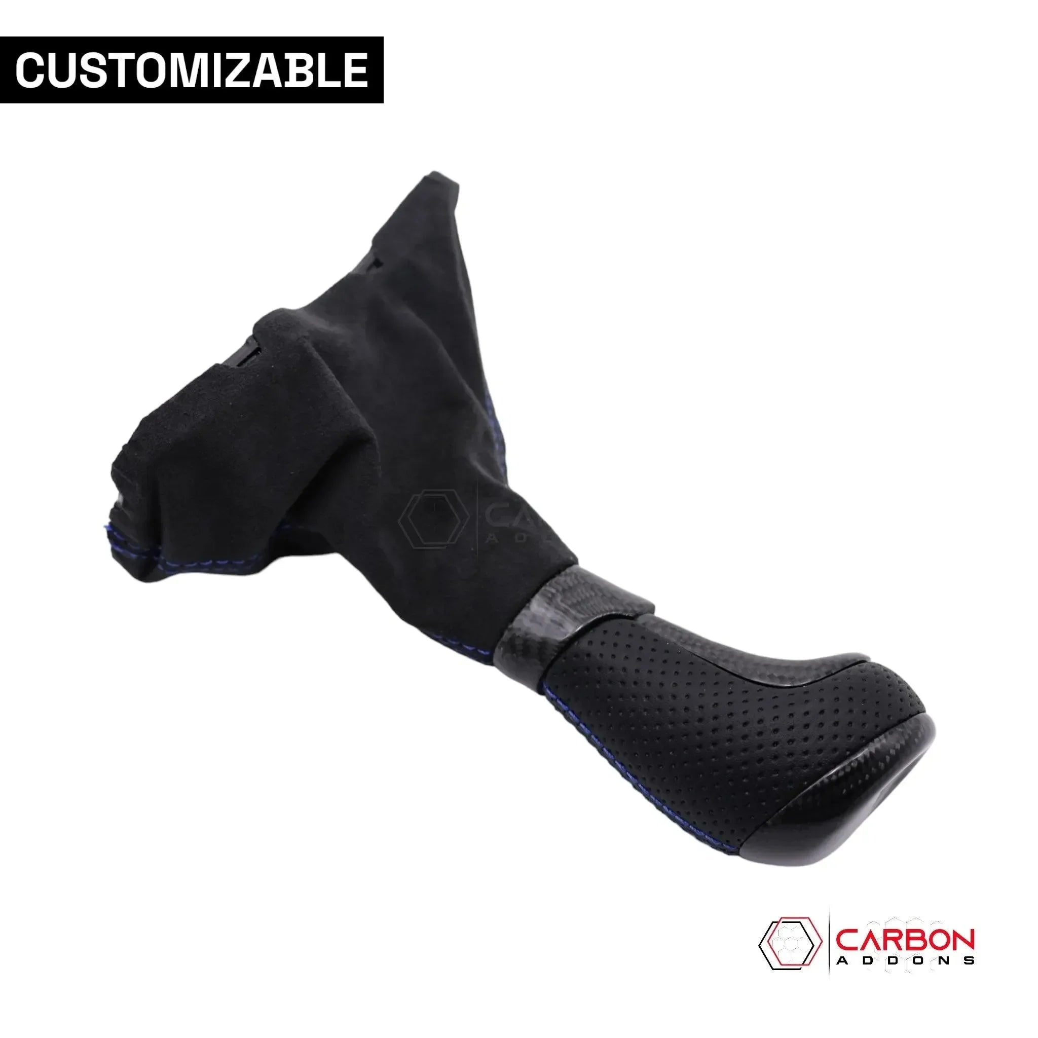 Customizable Carbon Fiber Automatic Shift Knob for 2016-2024 Chevy Camaro - carbonaddons Carbon Fiber Parts, Accessories, Upgrades, Mods