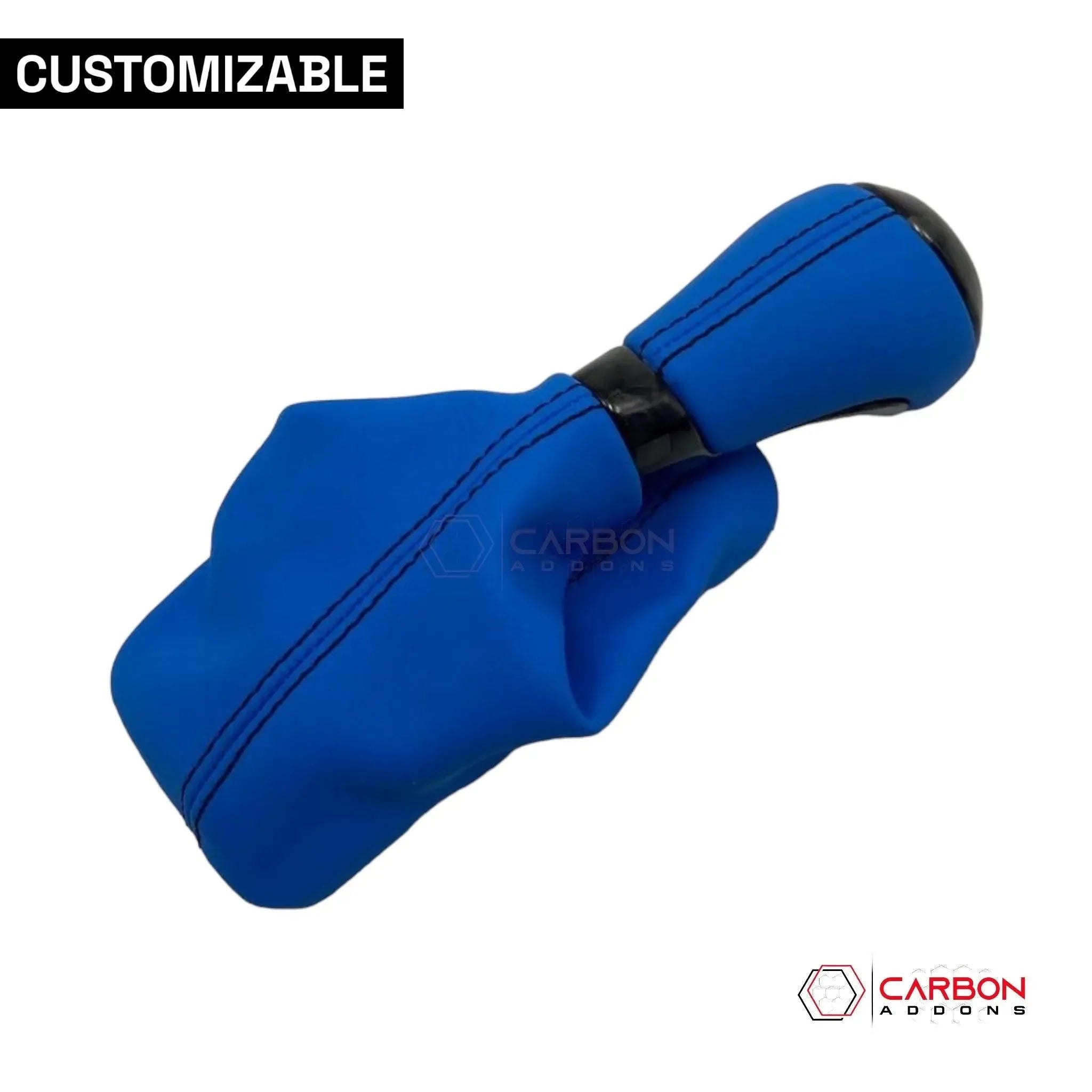 Customizable Carbon Fiber Automatic Shift Knob for 2016-2024 Chevy Camaro - carbonaddons Carbon Fiber Parts, Accessories, Upgrades, Mods