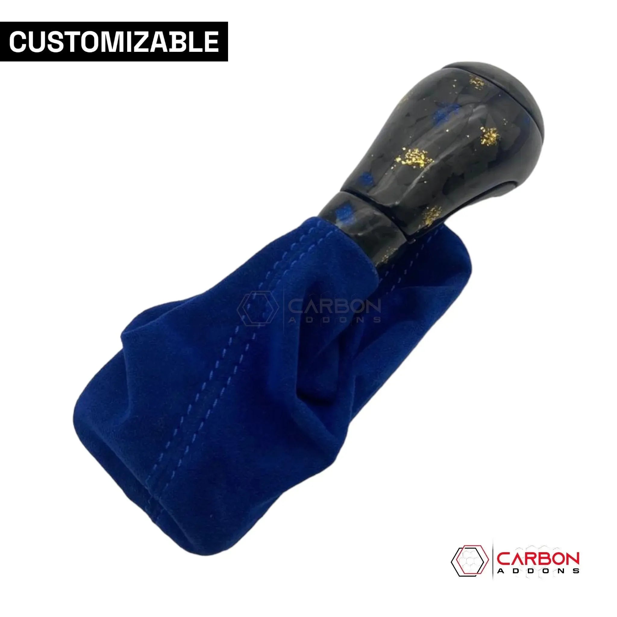 Customizable Carbon Fiber Automatic Shift Knob for 2016-2024 Chevy Camaro - carbonaddons Carbon Fiber Parts, Accessories, Upgrades, Mods