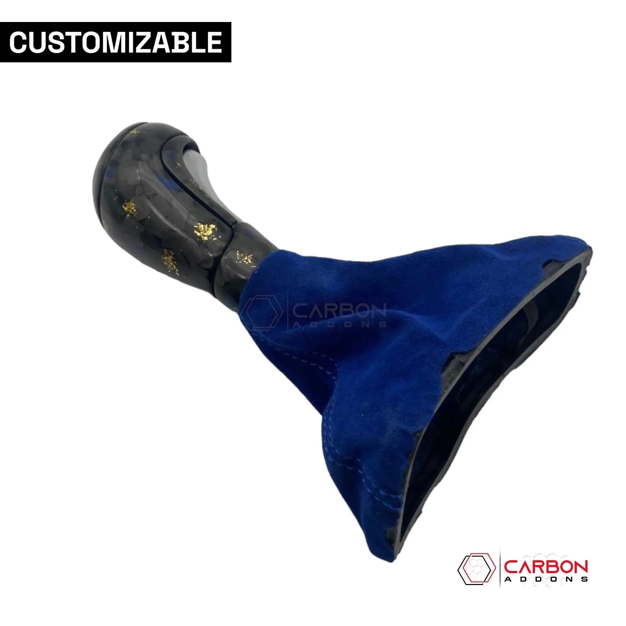 Customizable Carbon Fiber Automatic Shift Knob for 2016-2024 Chevy Camaro - carbonaddons Carbon Fiber Parts, Accessories, Upgrades, Mods