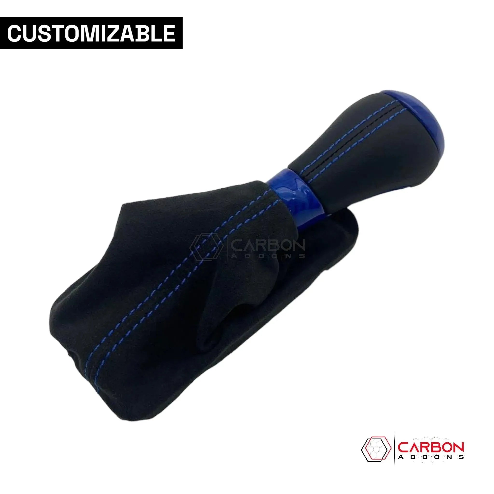 Customizable Carbon Fiber Automatic Shift Knob for 2016-2024 Chevy Camaro - carbonaddons Carbon Fiber Parts, Accessories, Upgrades, Mods