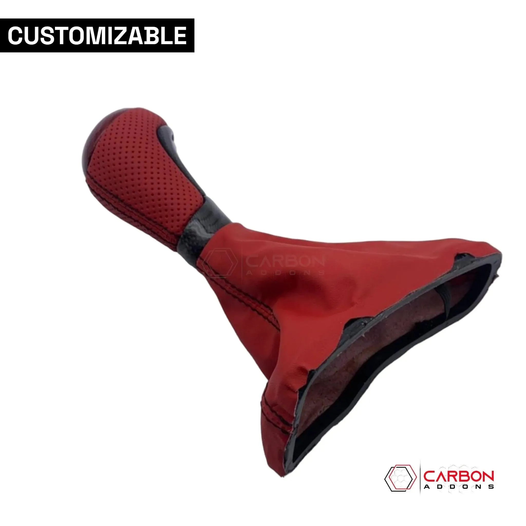 Customizable Carbon Fiber Automatic Shift Knob for 2016-2024 Chevy Camaro - carbonaddons Carbon Fiber Parts, Accessories, Upgrades, Mods