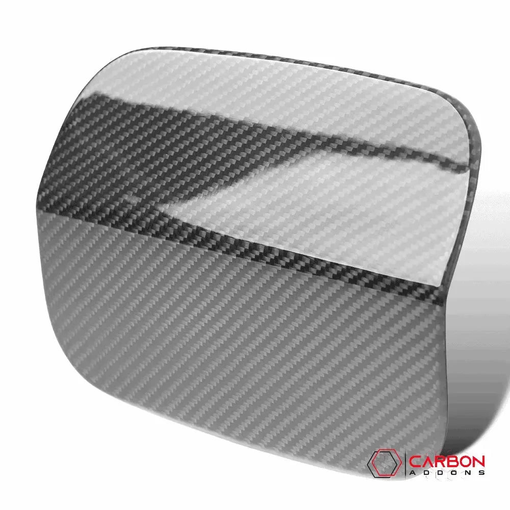 Dodge Charger 2011-2023 Real Carbon Fiber Exterior Gas Cap Cover - carbonaddons Carbon Fiber Parts, Accessories, Upgrades, Mods