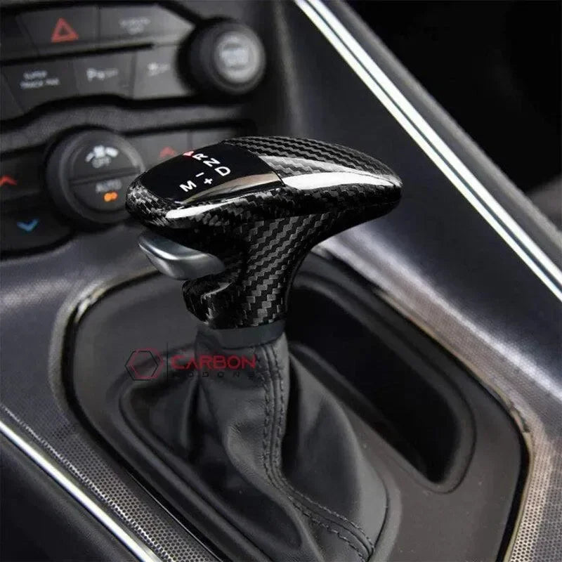Real carbon fiber gear shift knob for American cars like Mustang, Camaro, Corvette