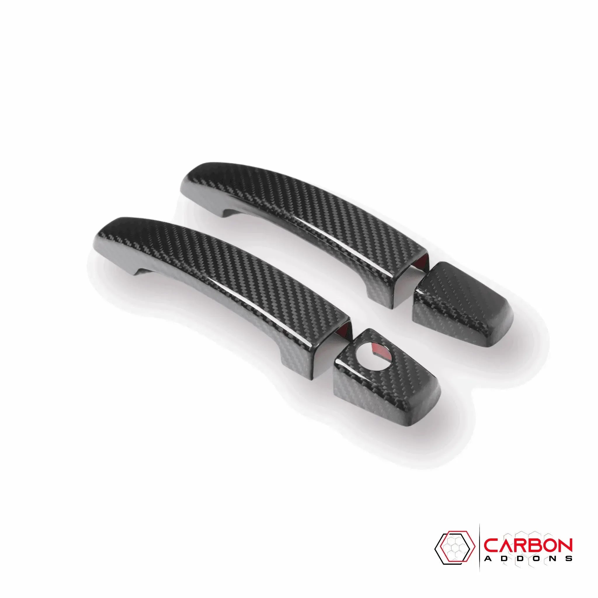 Exterior Carbon Fiber Door Handle Covers for 2010-2015 Chevy Camaro - carbonaddons Carbon Fiber Parts, Accessories, Upgrades, Mods
