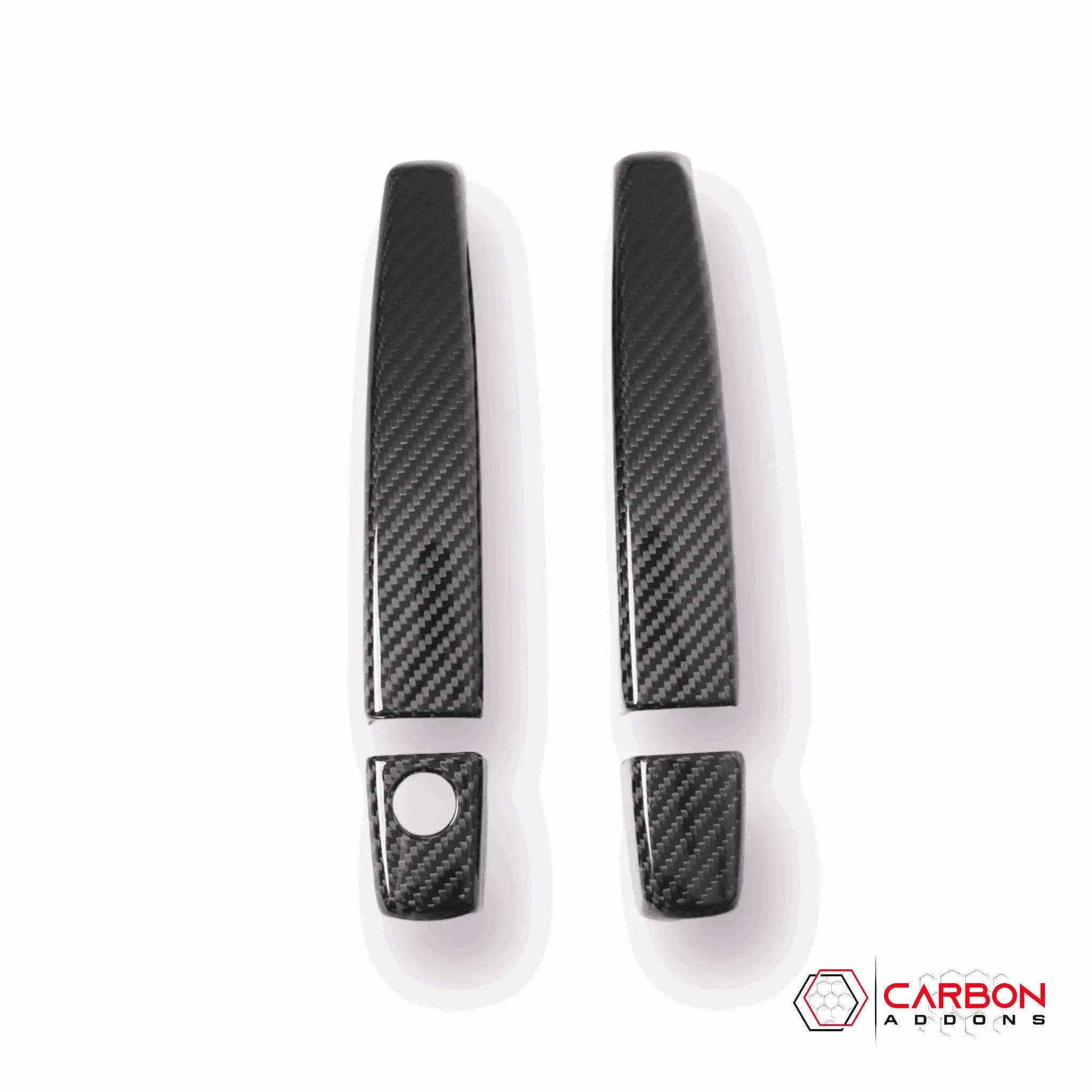 Exterior Carbon Fiber Door Handle Covers for 2010-2015 Chevy Camaro - carbonaddons Carbon Fiber Parts, Accessories, Upgrades, Mods