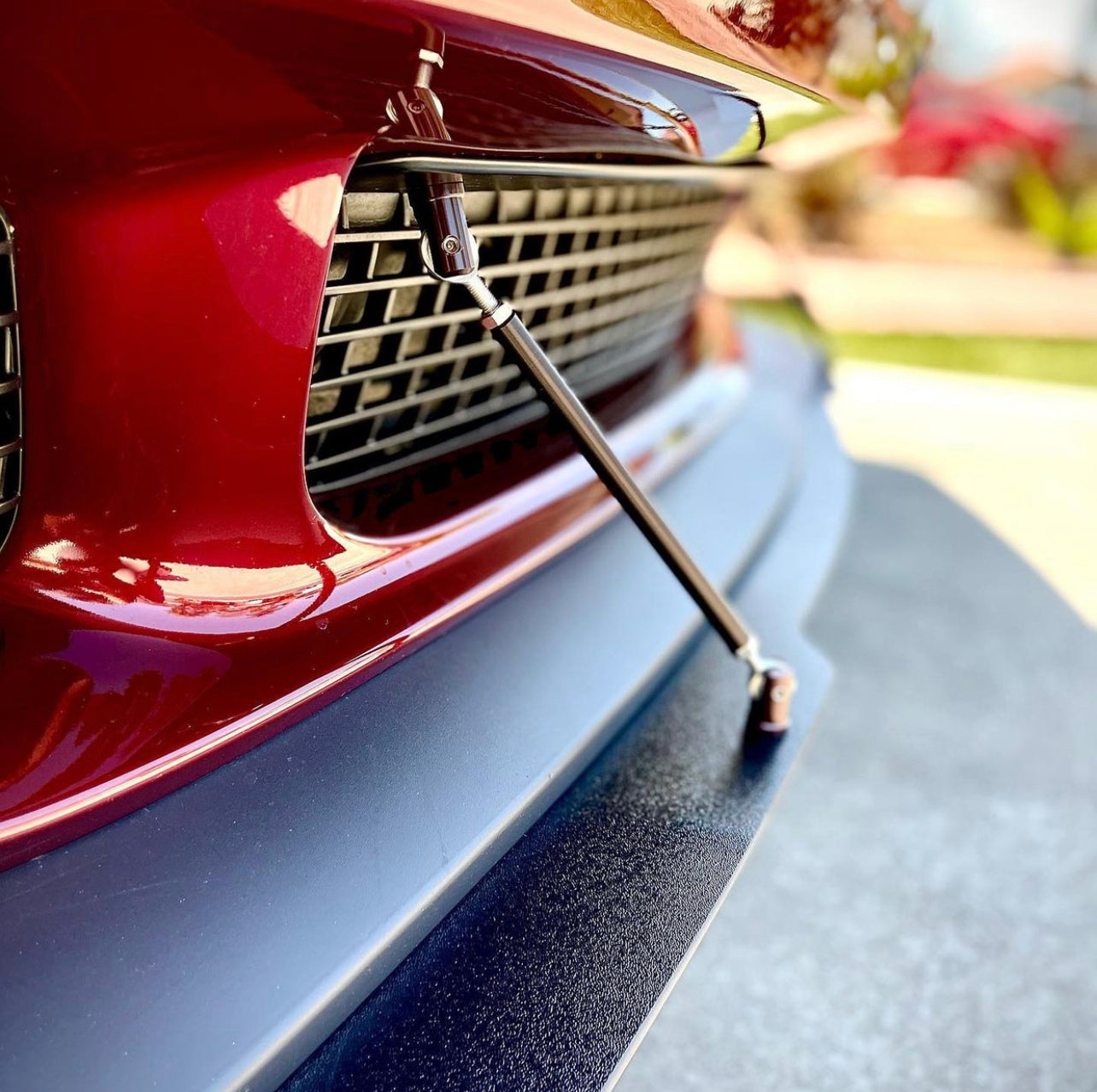 Premium GT4 Adjustable Splitter Support Rods – Billet Aluminum, Natural or Black Anodized | ZL1 Addons