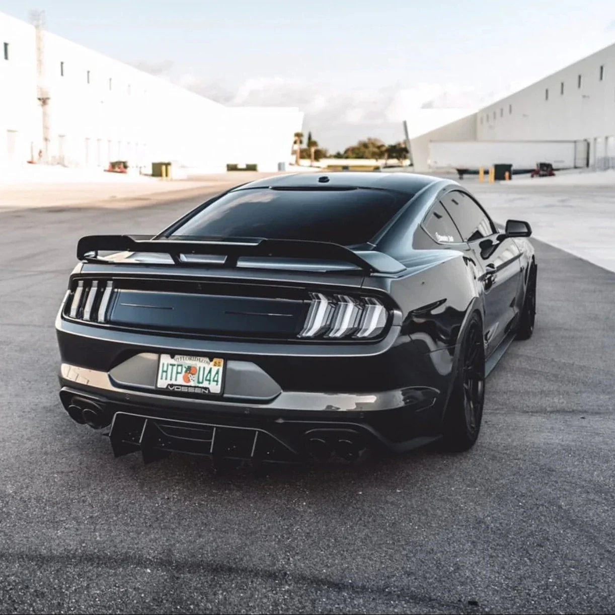 PP1 Wicker Bill for 2018–2023 Ford Mustang GT Performance Pack 1 (PP1) (Lexan)