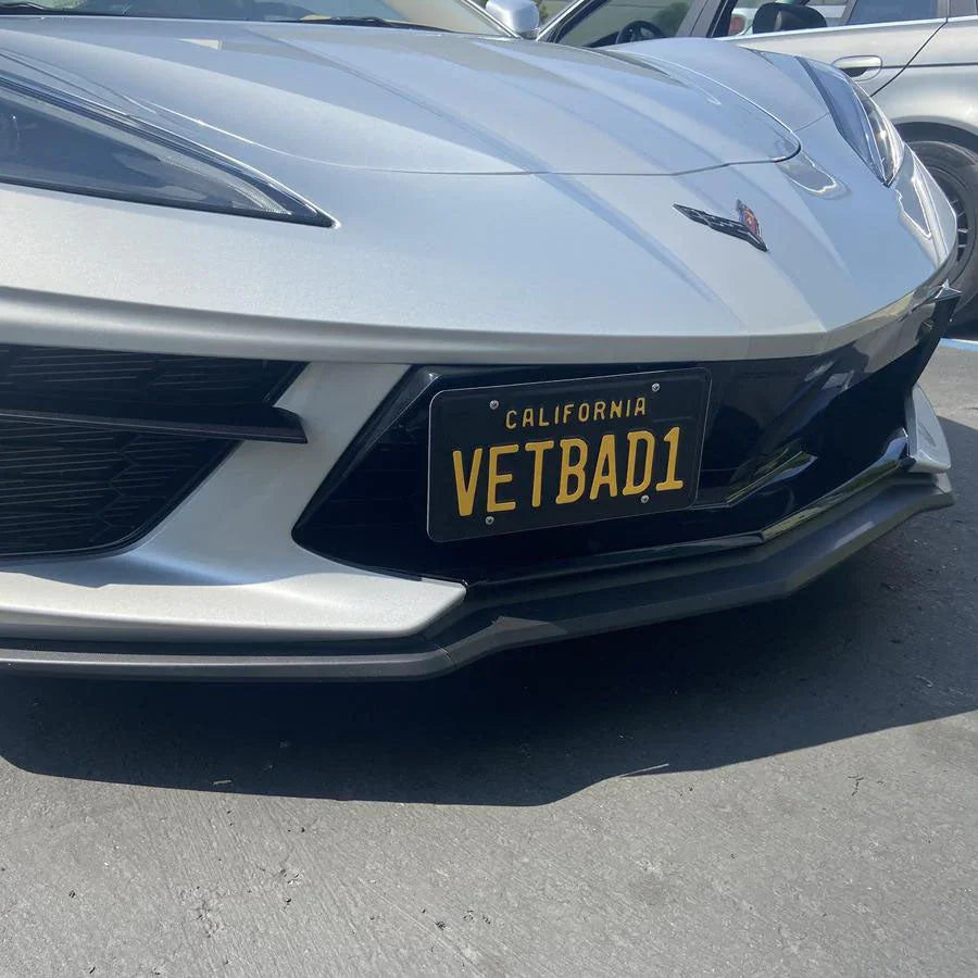 2020+ Corvette C8 Stealth License Plate Holder | ZL1 Addons