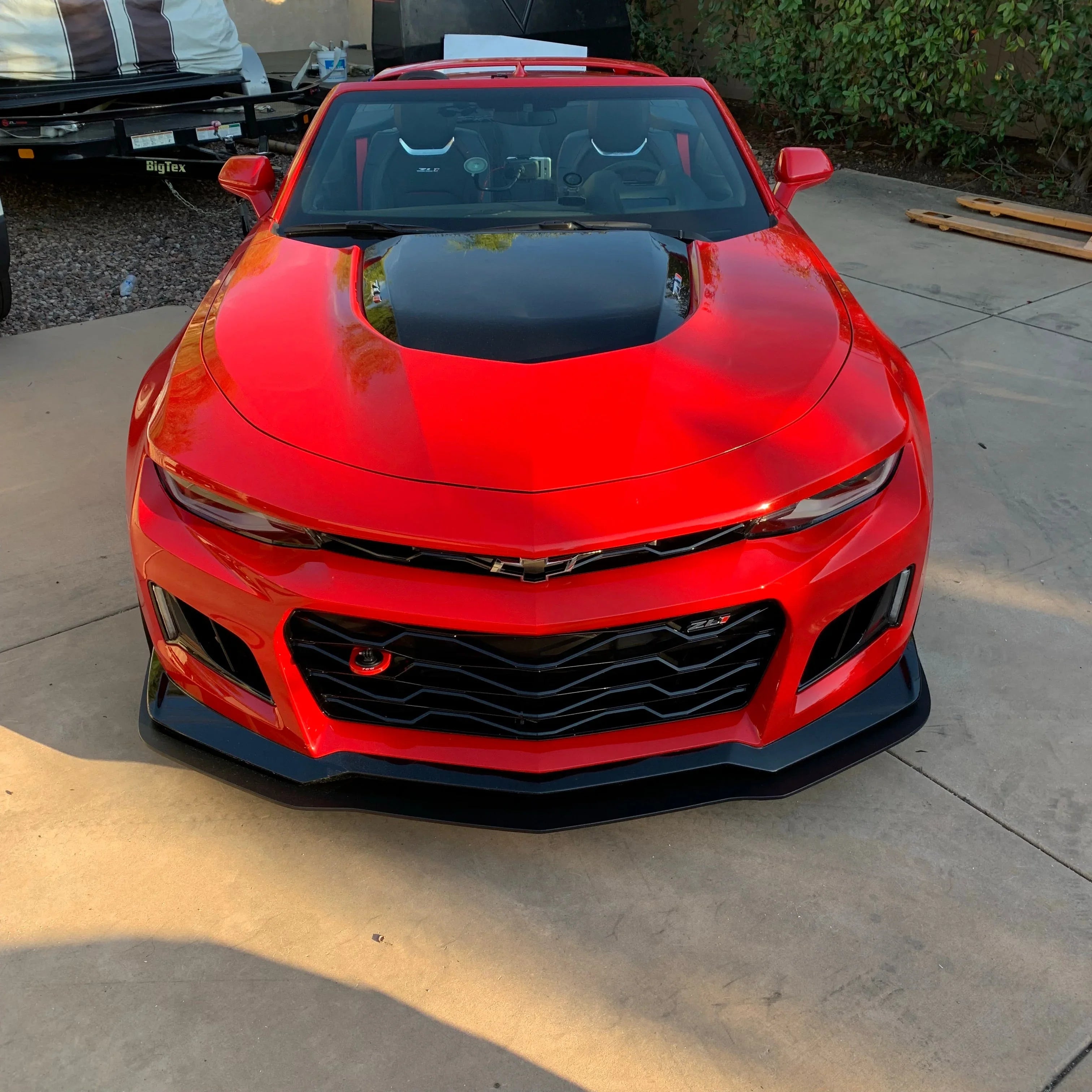 2017–2024 Camaro ZL1 Splitter Extension | ABS Front Aero | Fits Factory ZL1 Only