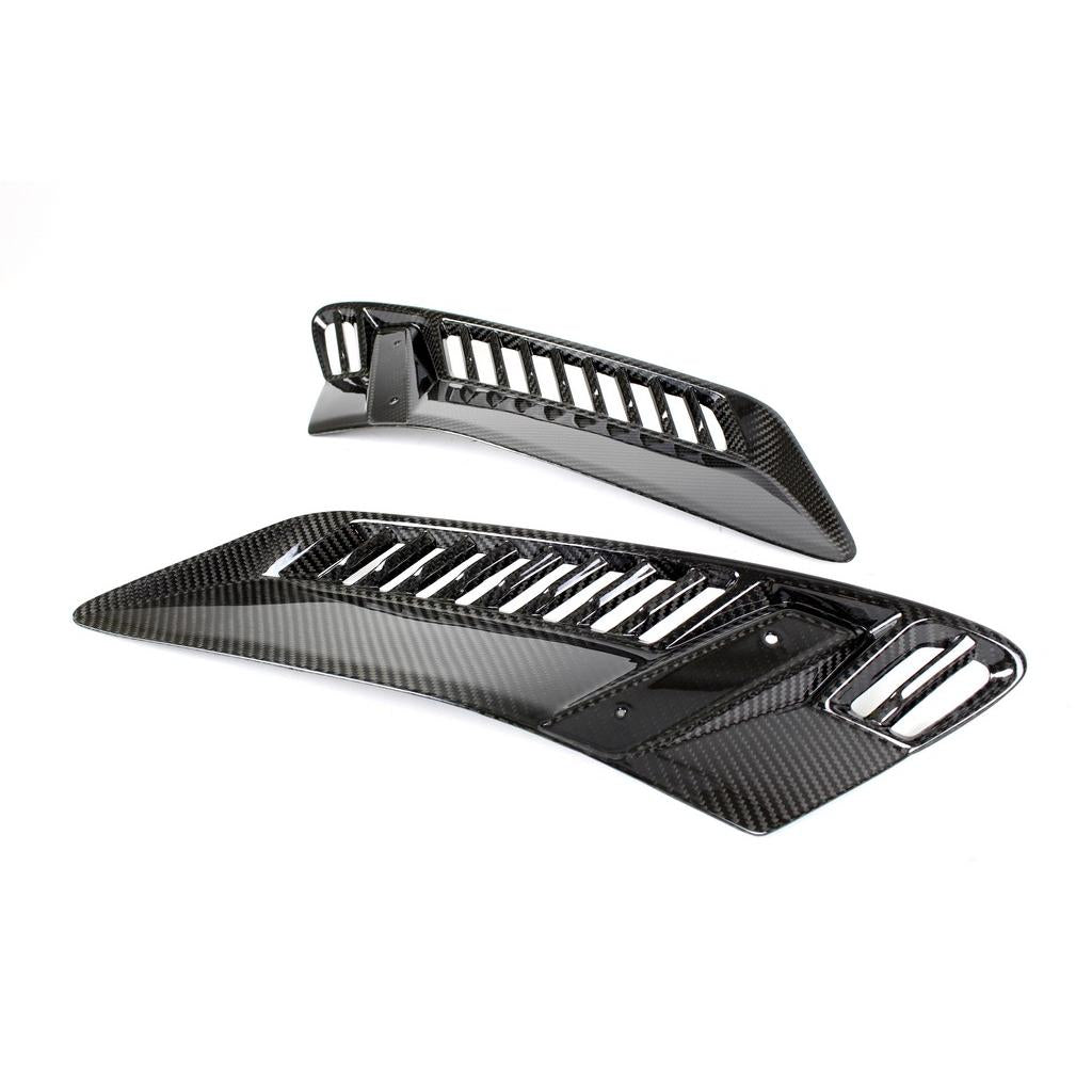 Chevrolet Corvette C7 Z06 Carbon Fiber Fender Vents (OEM Replacement) by APR Performance