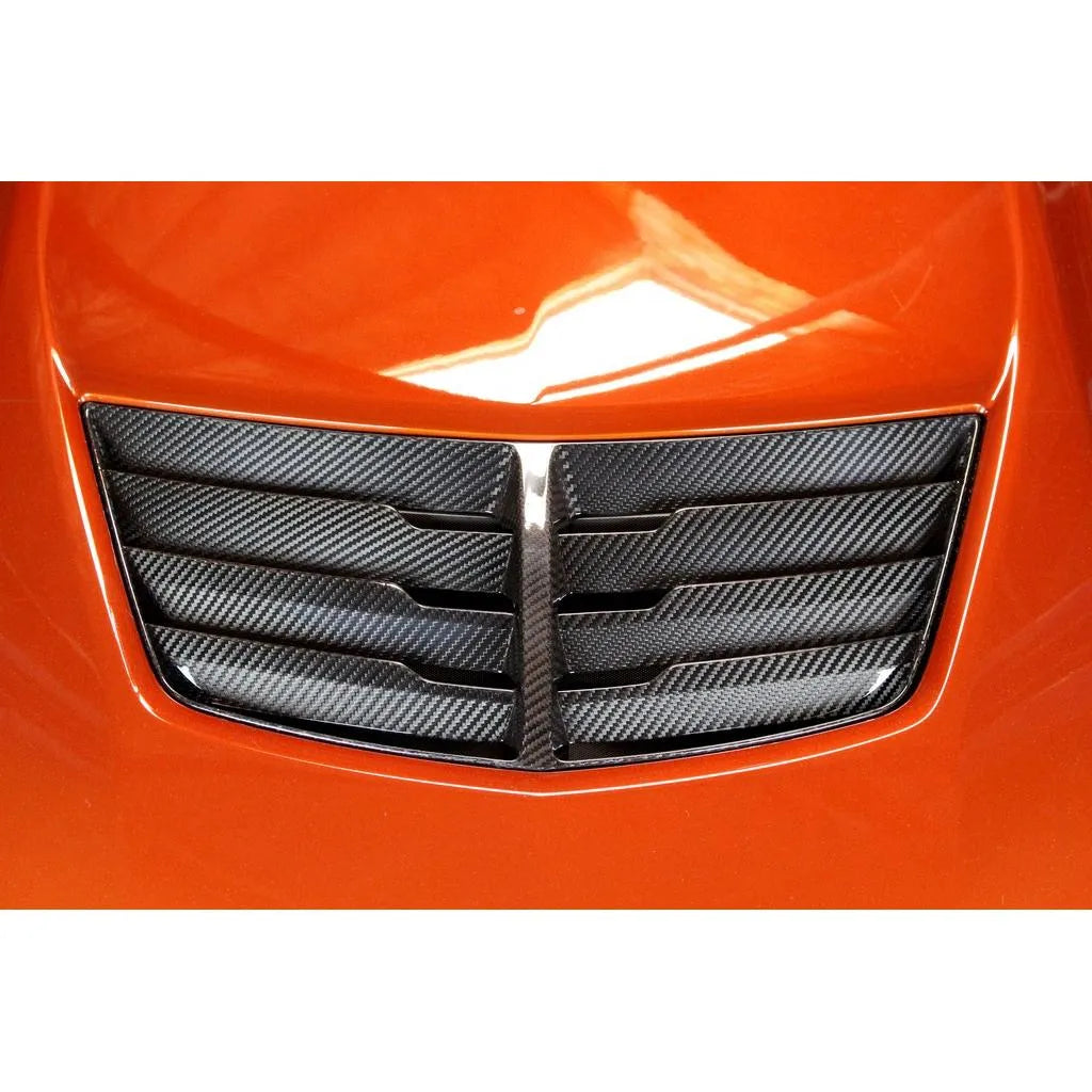 Chevrolet Corvette C7 / C7 Z06 Carbon Fiber Hood Vent (OEM Replacement) by APR Performance