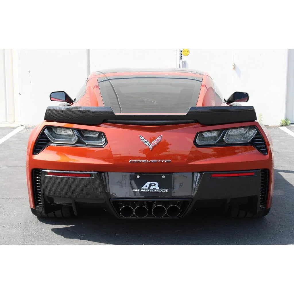 Chevrolet Corvette C7 Z06 Carbon Fiber Rear Deck Track Pack Spoiler by APR Performance