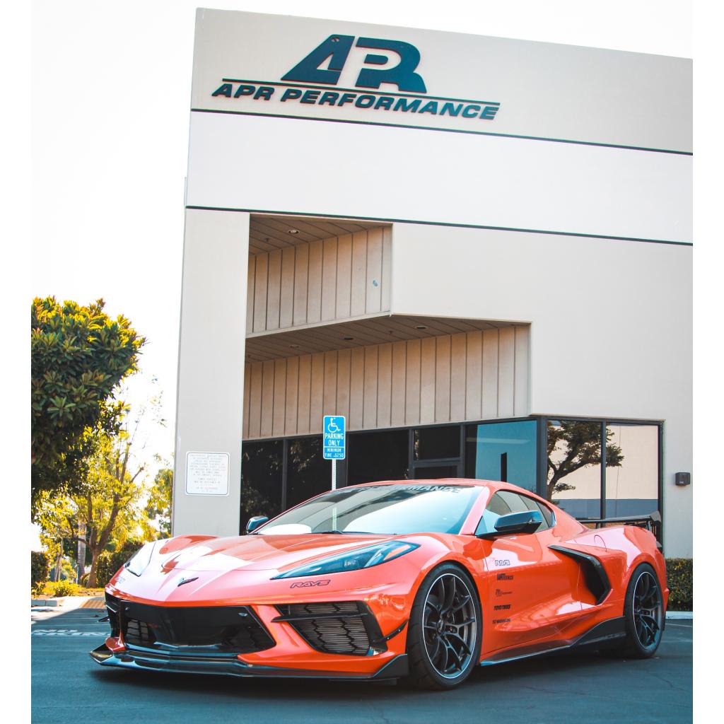 APR Performance Carbon Fiber Front Bumper Canards for Chevrolet Corvette C8