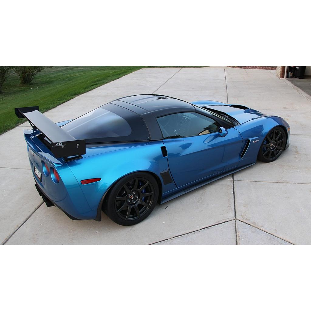 APR Performance GT-250 71" Carbon Fiber Adjustable Rear Wing for Chevrolet Corvette C6