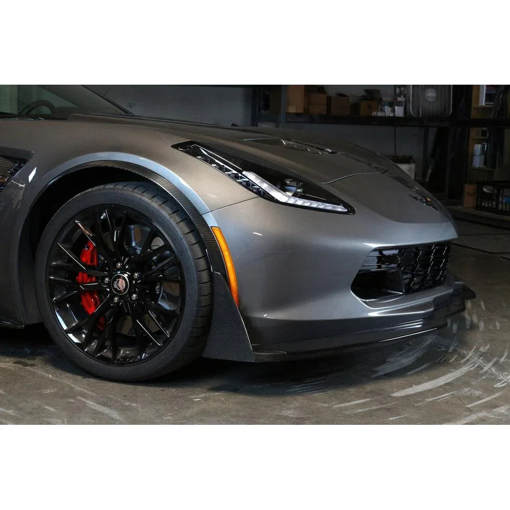Chevrolet Corvette C7 / C7 Z06 Carbon Fiber Front Air Dam Lip by APR Performance