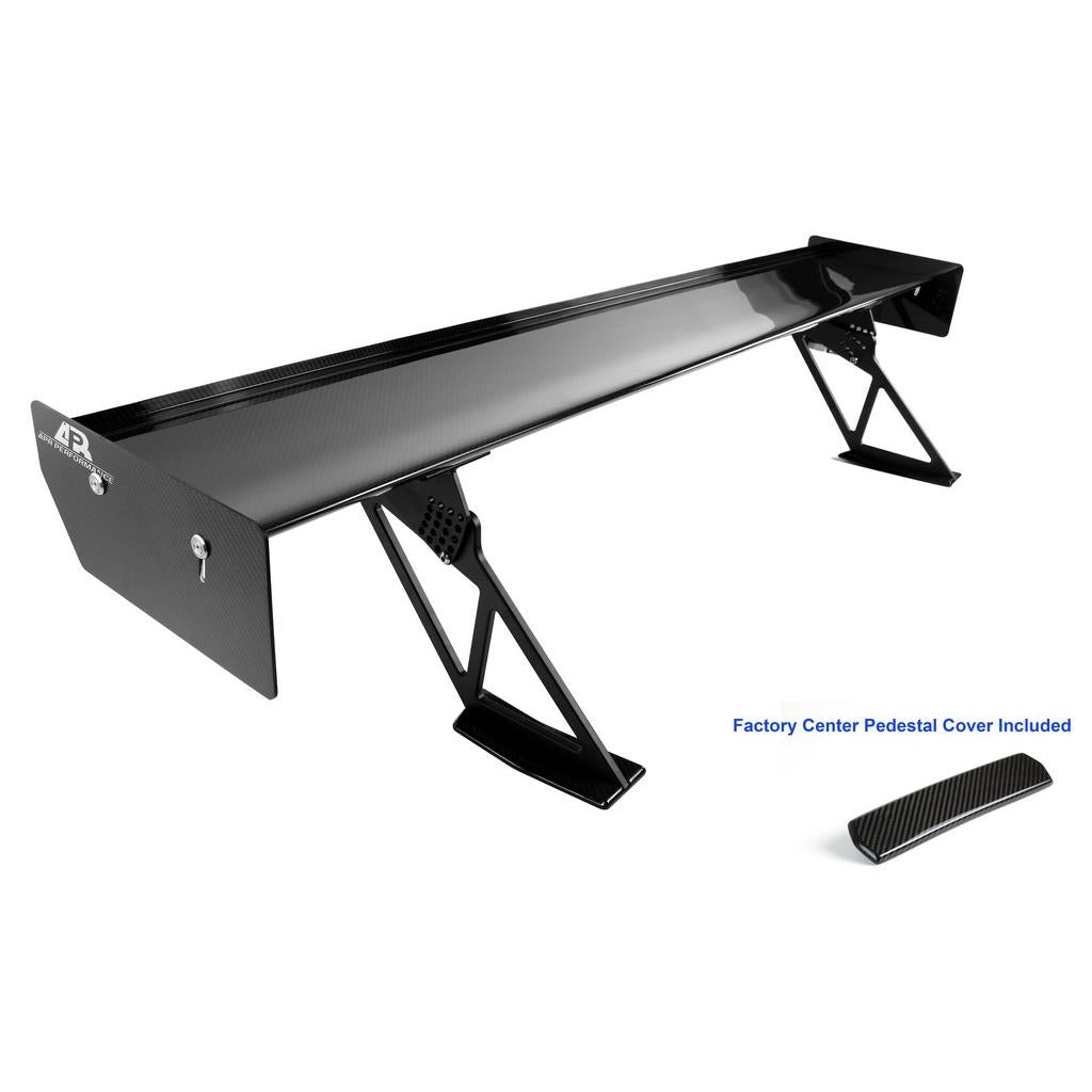 Ford Mustang S550 / Shelby GT350 / GT500 GT-250 Carbon Fiber Adjustable Rear Wing (2018–2023) by APR Performance