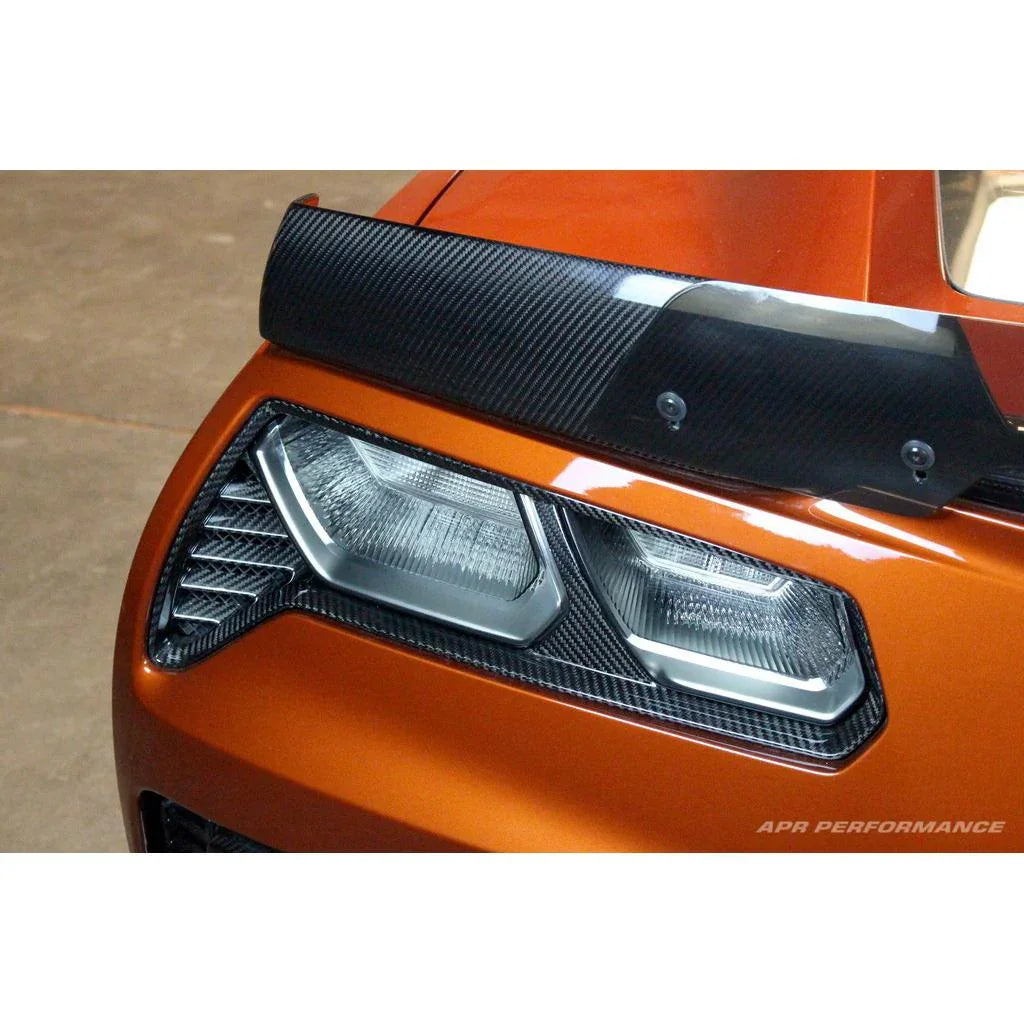 Chevrolet Corvette C7 / C7 Z06 Carbon Fiber Rear Tail Light Bezels by APR Performance