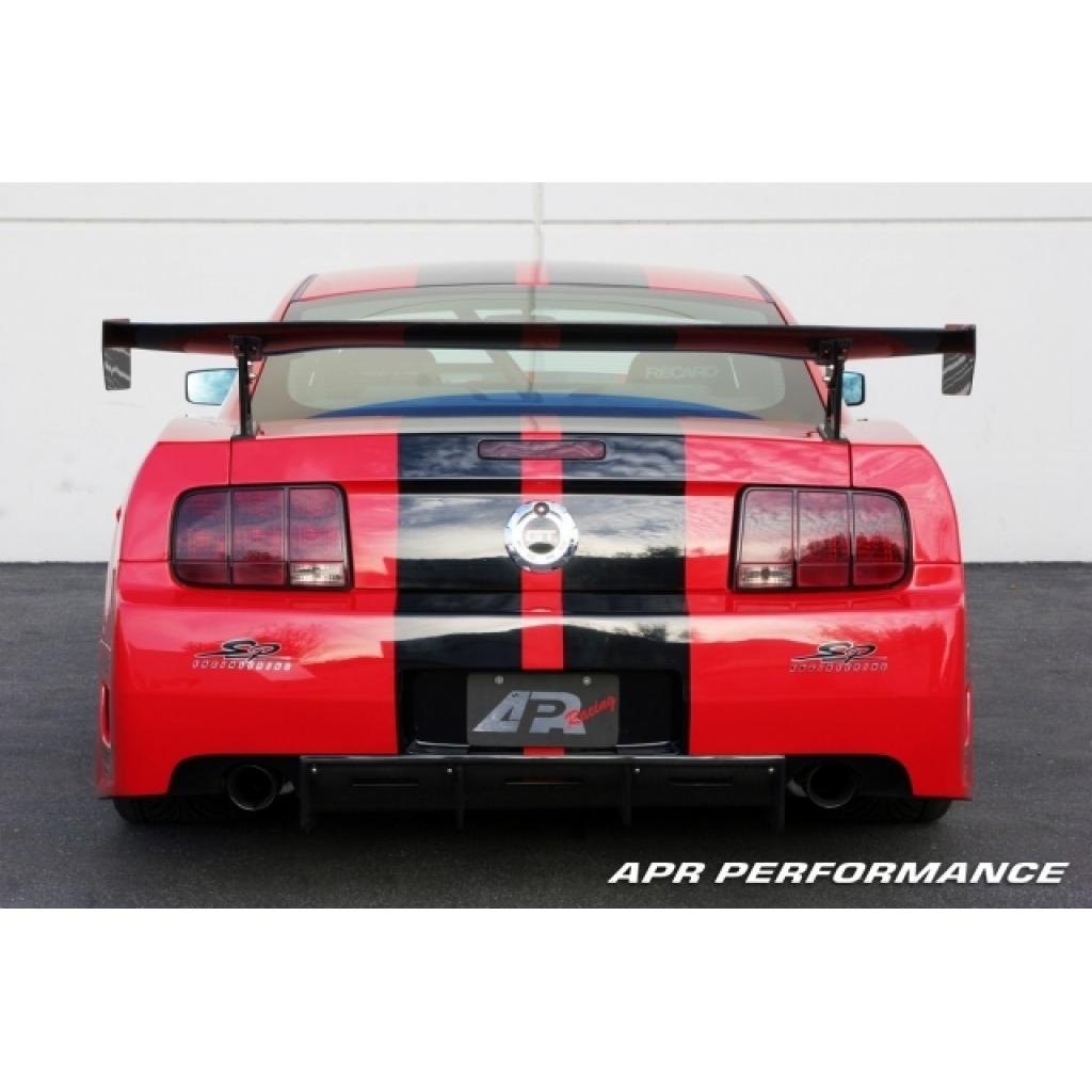 APR Performance GTC-500 Carbon Fiber Adjustable Rear Wing for 2005–2009 Ford Mustang S197