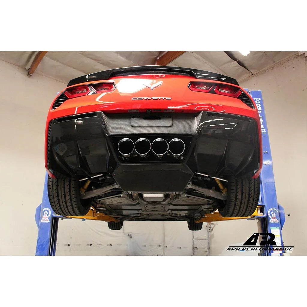 Chevrolet Corvette C7 / C7 Z06 Carbon Fiber Rear Diffuser Undertray by APR Performance