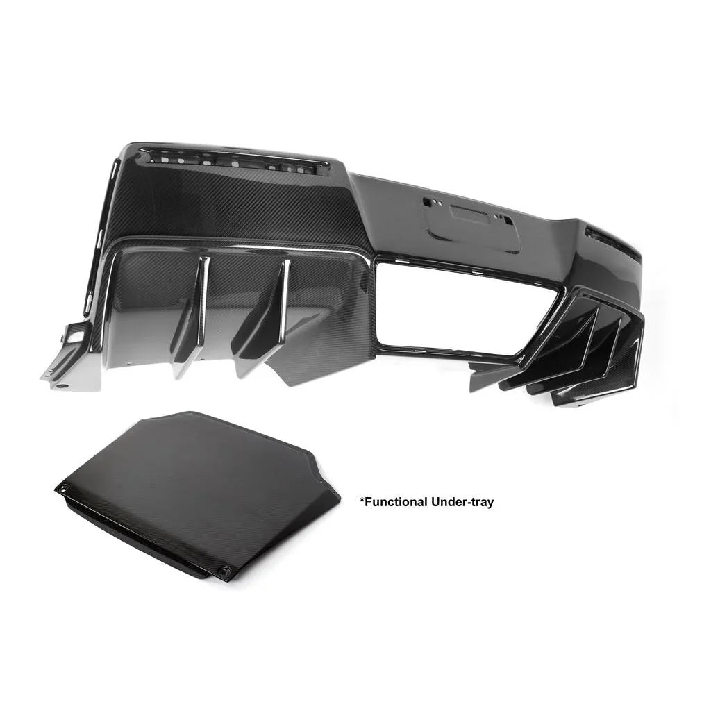 Chevrolet Corvette C7 / C7 Z06 Carbon Fiber Rear Diffuser (Version 2) by APR Performance