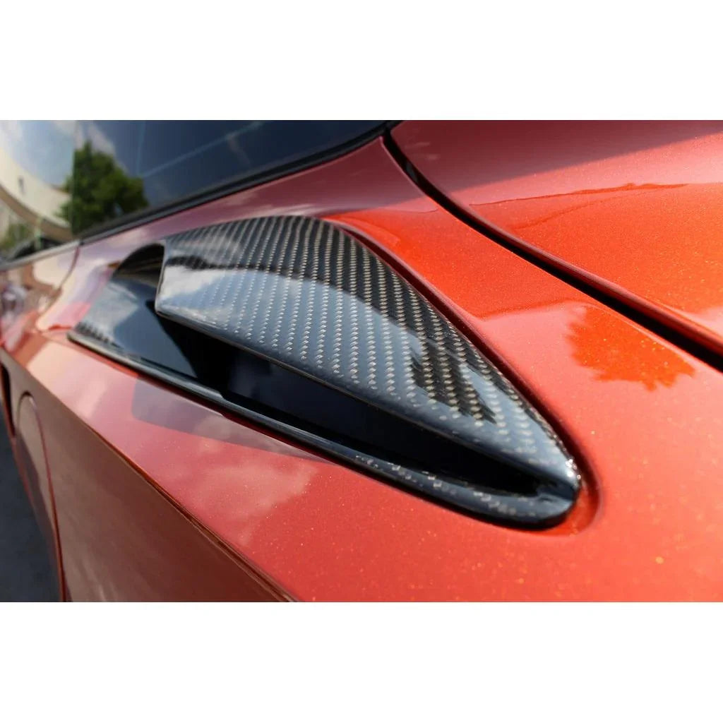 Chevrolet Corvette C7 Stingray / Z06 Carbon Fiber Quarter Panel Intake Vents (OEM Replacement) by APR Performance