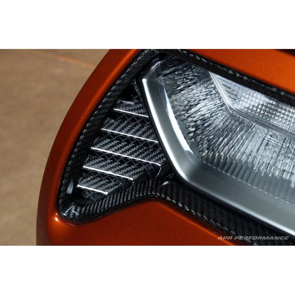 Chevrolet Corvette C7 / C7 Z06 Carbon Fiber Rear Tail Light Bezels by APR Performance