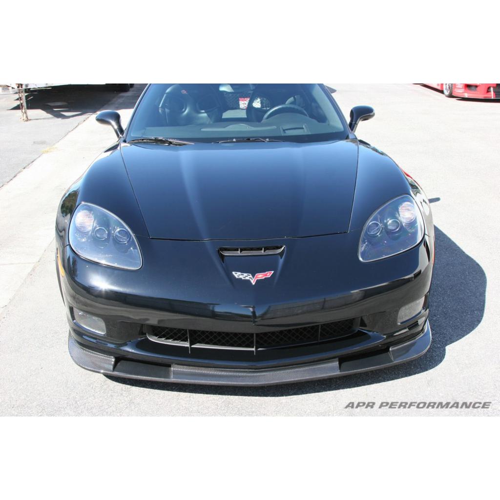 APR Performance Carbon Fiber Front Air Dam / Lip V2 for Chevrolet Corvette C6 Z06 & Grand Sport