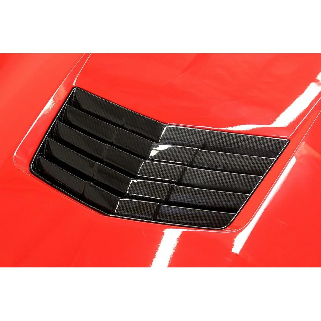 Chevrolet Corvette C7 / C7 Z06 Carbon Fiber Hood Vent (OEM Replacement) by APR Performance