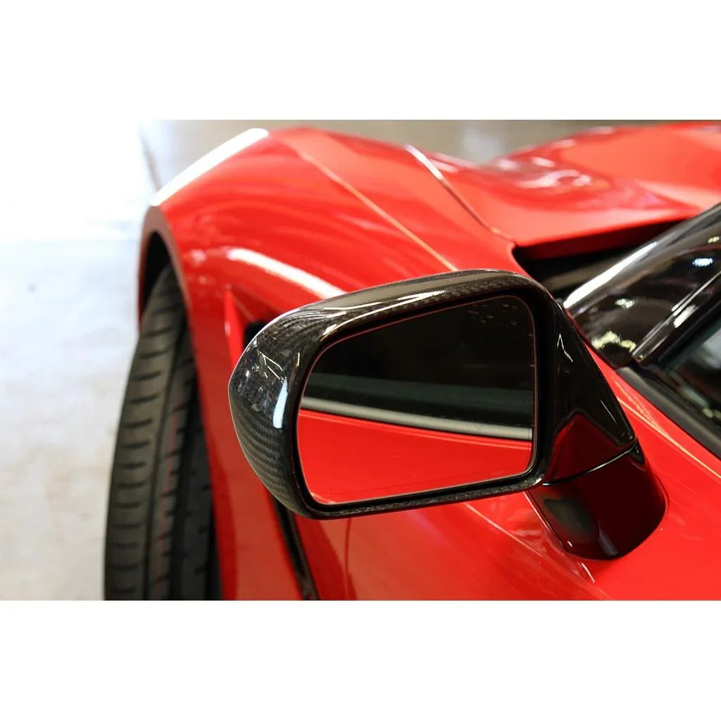 Chevrolet Corvette C7 Stingray / Z06 Carbon Fiber Replacement Mirror Covers (US-Spec) by APR Performance