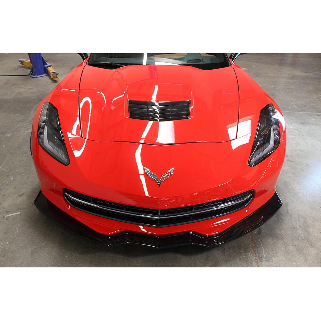 Chevrolet Corvette C7 / C7 Z06 Carbon Fiber Front Air Dam Lip by APR Performance