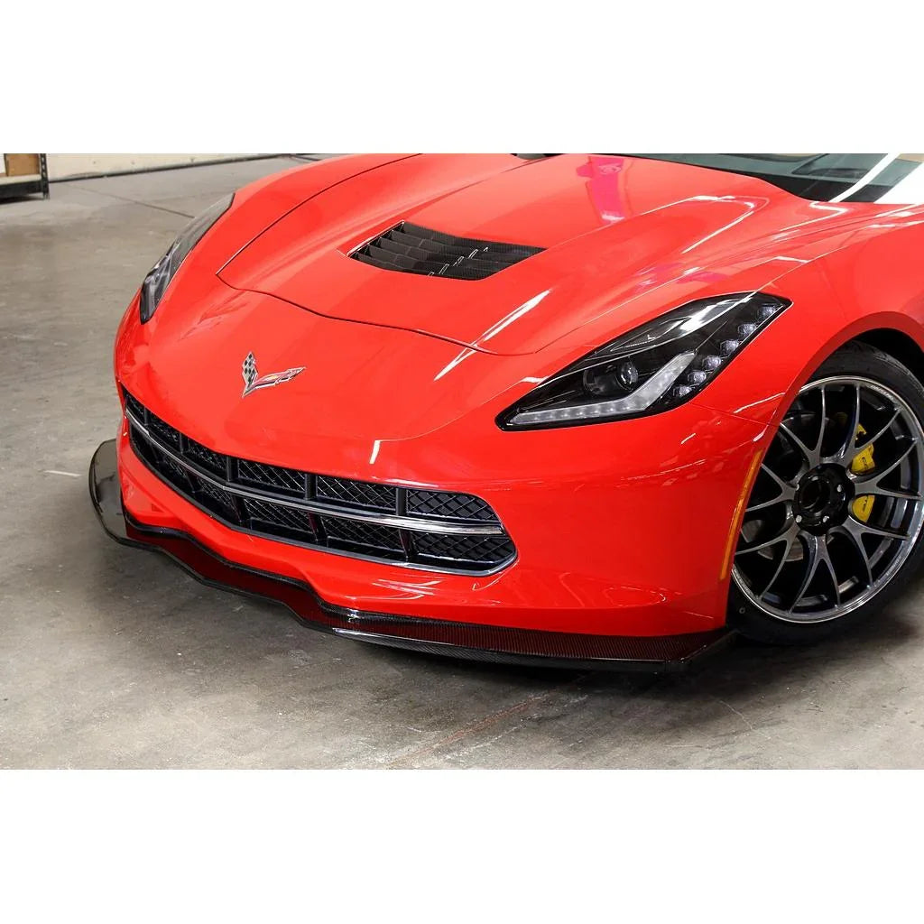 Chevrolet Corvette C7 / C7 Z06 Carbon Fiber Front Air Dam Lip by APR Performance
