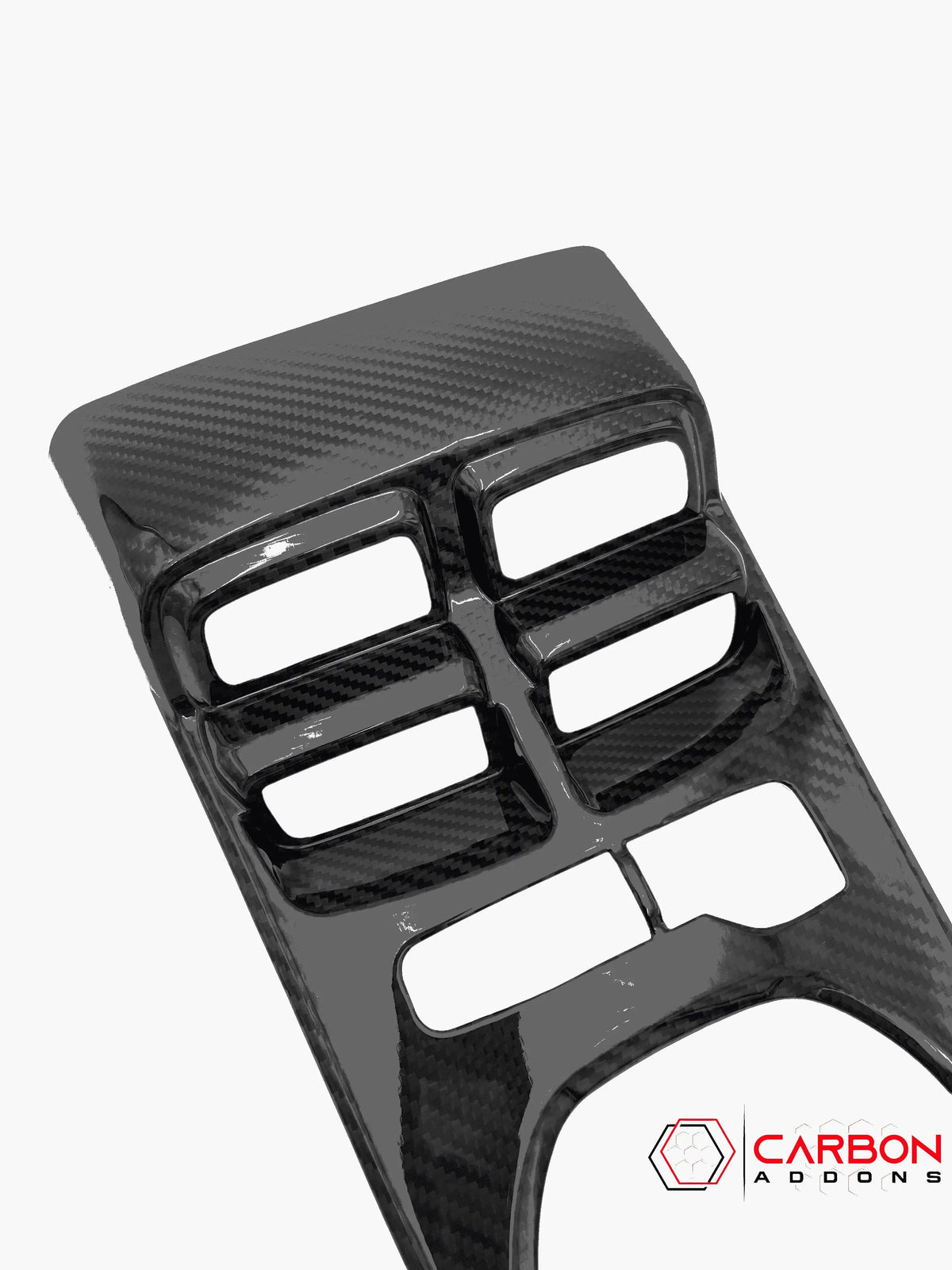 Interior Carbon Fiber Center Console Cover for 2010-2015 Chevy Camaro - carbonaddons Carbon Fiber Parts, Accessories, Upgrades, Mods