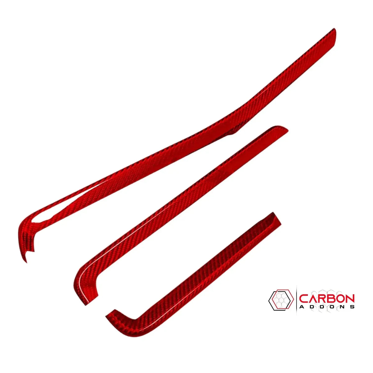 Interior Dash Trim Carbon Fiber Cover Kit | 2020-2023 C8 Corvette - carbonaddons Carbon Fiber Parts, Accessories, Upgrades, Mods